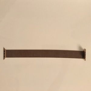 AppleWatch Gold Milanese Loop Band 44mm